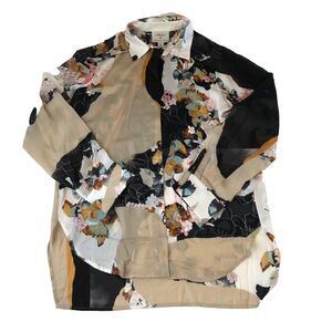 3.1 Phillip Lim xTarget 20th Anniversary Women’s Sheer Floral Tunic Blouse Small